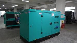 Soundproof 36kw / 45kva Diesel Generator Set Shangchai 4zt3.5-g21