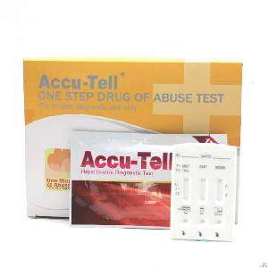 accu tellmulti line drug rapid test cassette urine