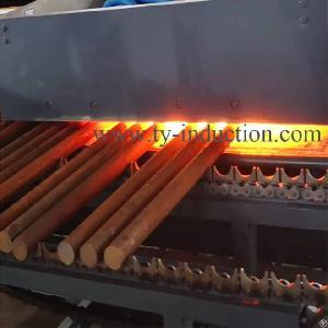 billet bar induction partial heating machine