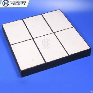abrasion resisatant rubber ceramic wear liner