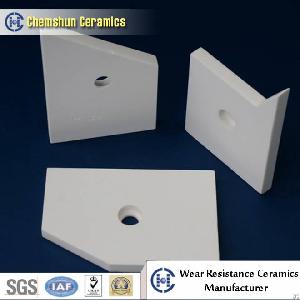 China Engineered Abrasion Resistant Ceramic Cutting Tile Liner Supplier