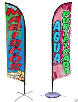 Beach Flags, Feather Teardrop Flag, Advertising Flag, Custom Flags