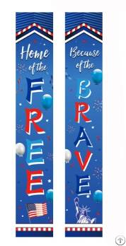Christmas Banners, Decoration Door Hanging Banner Sign
