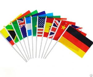printed hand waving flag events