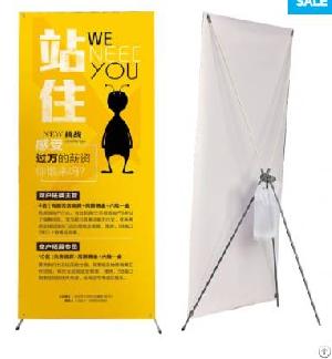 outdoor windproof x banner stand water bag