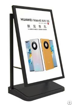 water base sidewalk sign slide frame windproof poster stand