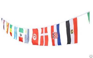 string flag bunting pennant banner