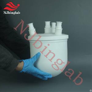 njbinglab round bottom flask purity ptfe precipitation