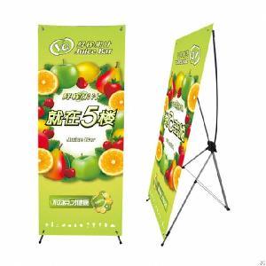 korean portable x banner stand trade shows