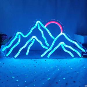 Mountain Neon Sign