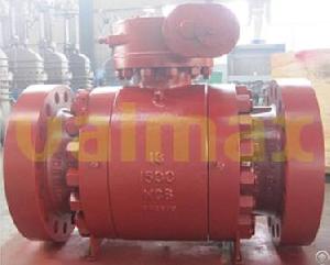 Side Entry, Trunnion Mounted