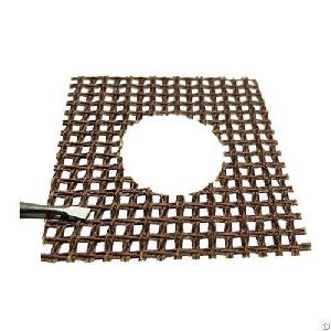 High Silica Fiberglass Filter Mesh For Steel Iron And Copper