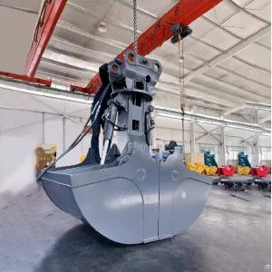 1.2cbm Clam Shell Bucket Excavator For Loading And Unloading