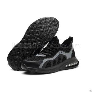 Anti-puncture Air Cushion Sole Flyknit Safety Footwear