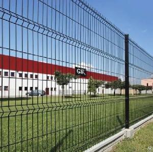 Curvy Welded Mesh Panels