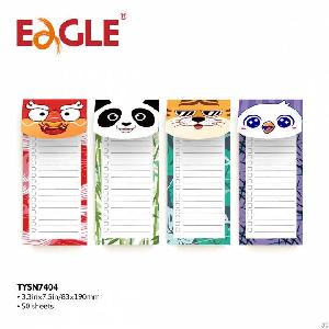 Notepads, Large Note Pads For Lists, Reminders, Grocery List, 50 Sheets Per Pad, Animal Designs