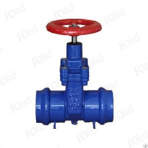 Socket-end Resilient Seated Gate Valve