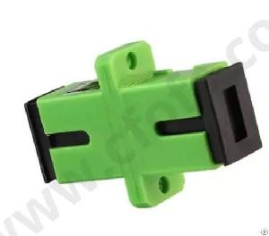Sc Simplex Fiber Optic Adapter With Flange