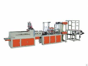 layer four line t shirt bag machine