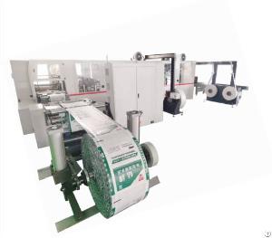 pp woven block bottom valve bag machine