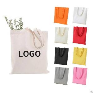Fashion Luxury Heavy Duty Cotton Shopping Handbag Canvas Shoulder Tote Bag