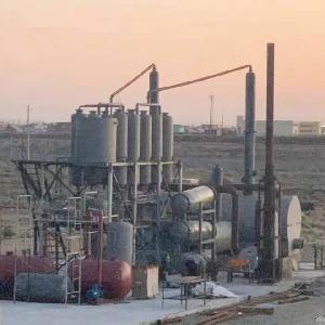 crude oil distillation plant