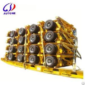 multi axles modular bed trailer