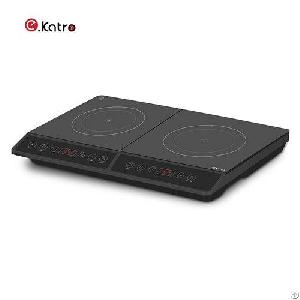 Id35-t07 Dual Zone Portable Induction Cooktop