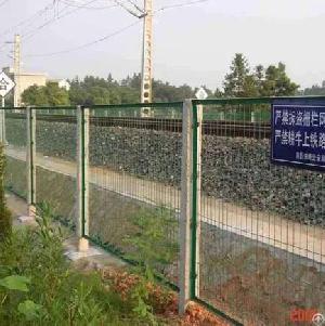 Railway Roadbed Slag Retaining Net Protective Fence Gate