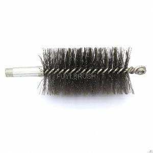 Round Wire Flue Boiler Single Spiral And Double Spiral Tube Brushes
