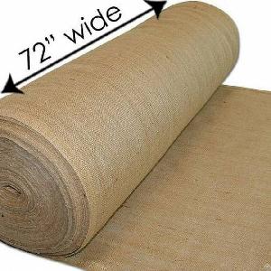 Burlap / Hessian Jute Cloth Both Sides Real Selvedge / Leno / Tucked-in Selvedge