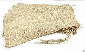 jute hessian sand bags