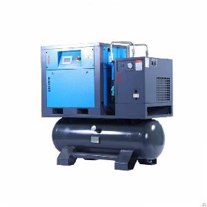 Mdw 15kw 20hp All In One Fixed Speed Screw Compressor With Dryer