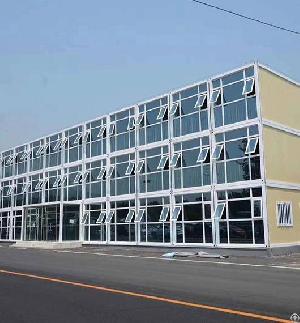 Glass Curtain Wall Container House