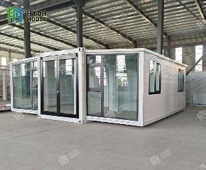 20ft Caravan House With Glass Curtain Walls