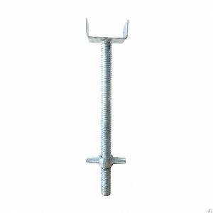 Adjustable Fork Head Jack Base Formwork Beam Steel Prop System
