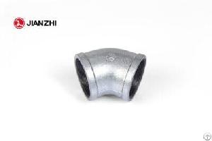 China Best Iron Pipe Fittings 45 Degree Elbow Manufacturer