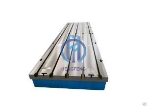 Cast Iron T Slotted Bed Plate