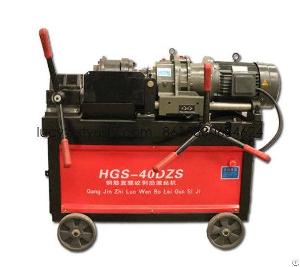 rebar coupler threading machine