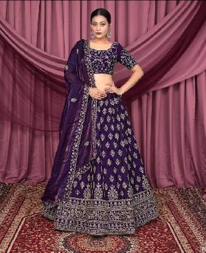Designer Embroidered Lehenga Choli With Dupatta