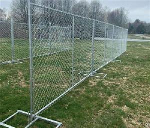 temporary chain link fence