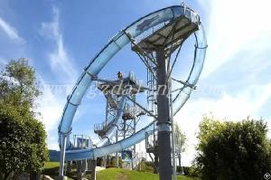 Aqua Loop Fiberglass Water Slide
