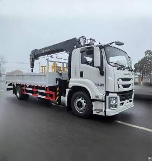 Isuzu Truck Mounted Crane With 8t Xcmg Crane