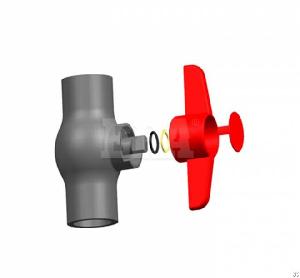 plastic compact ball valve