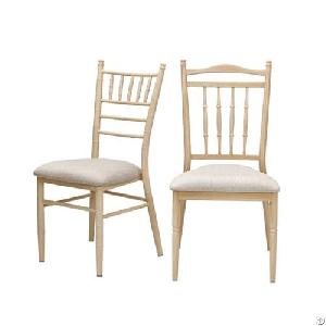 Aluminum Wood Grain Chiavari Banquet Party Chair Yz3022 Yumeya