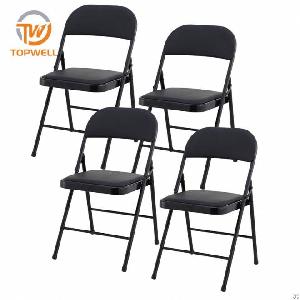 Folding Chair Pvc Seat Powder Coating Legs Dc-7247