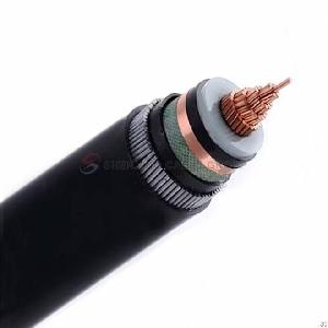 110kv xlpe insulated metal composite pe sheathed longitudinal water blocking power cable