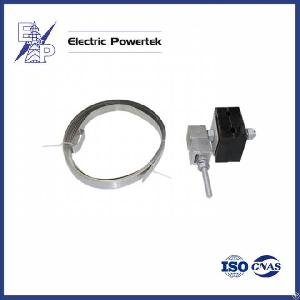 Adss Cable Clamp Rubber Down Lead Clamp For Concrete Pole