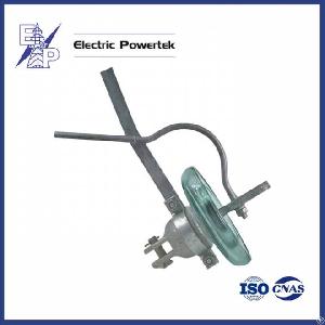 ground wire glass insulator