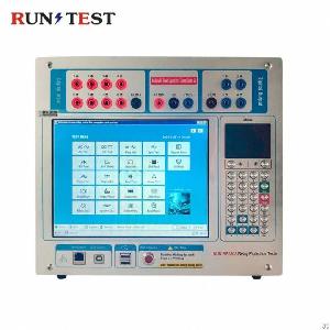 Three Phase Protection Relay Test Secondary Current Injection Relay Protective Tester